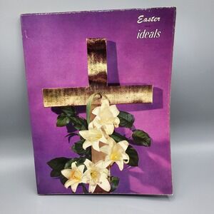 Vintage Ideals Easter 1959 Magazine Vol.16 No.1 March Poetry Poems Family
